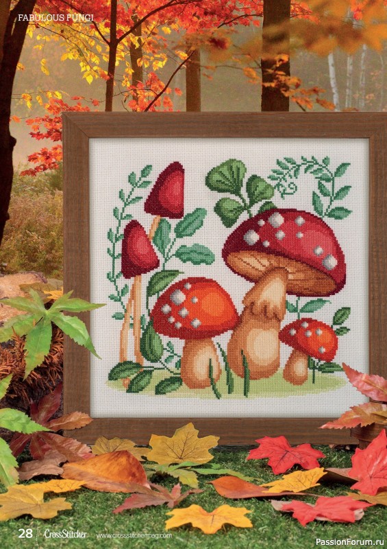 Коллекция вышивки в журнале «CrossStitcher №427 2025»
