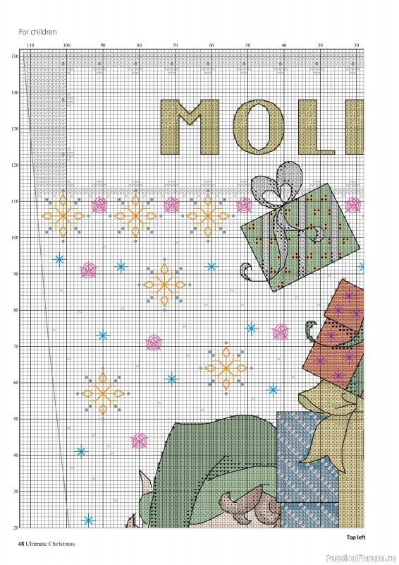 Коллекция вышивки в журнале «Ultimate CrossStitch - Christmas 2025»