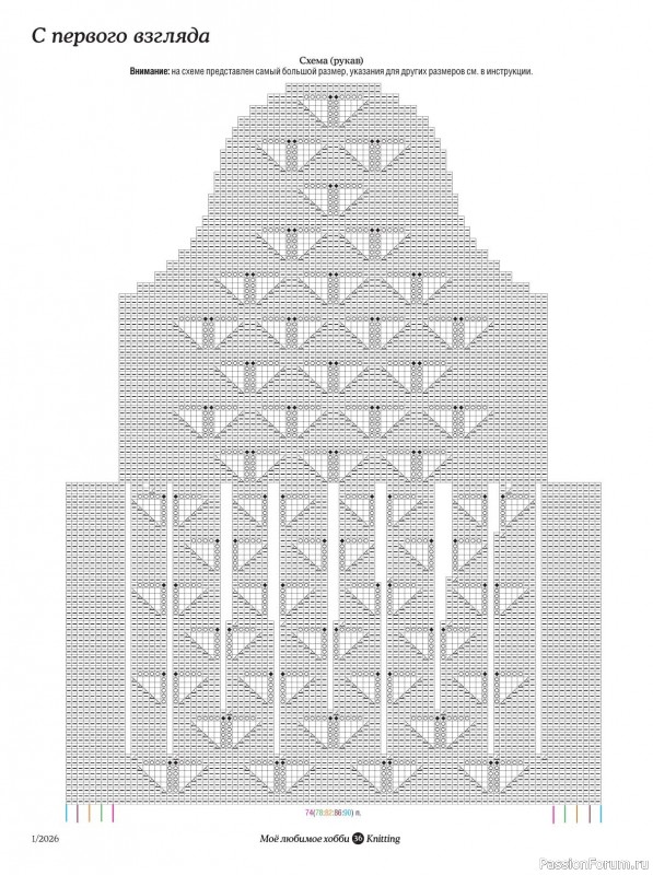 Вязаные модели в журнале &laquo;Knitting. Вязание №1 2026&raquo;