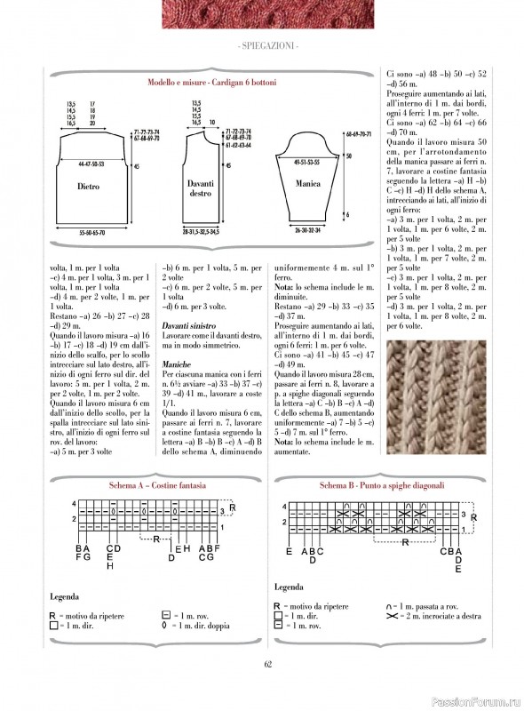 Вязаные модели в журнале &laquo;Piu Maglia №51 2025&raquo;