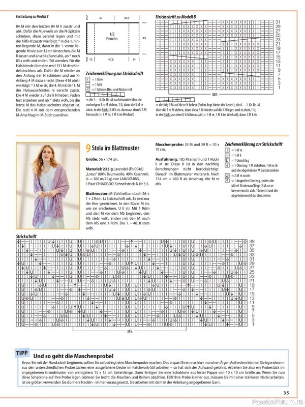 Вязаные модели в журнале «Sabrina №5 2022 Germany»