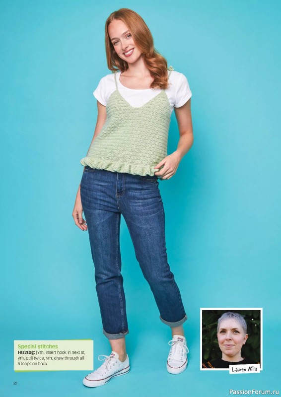 Вязаные проекты крючком в журнале «Crochet Now №127 2025»