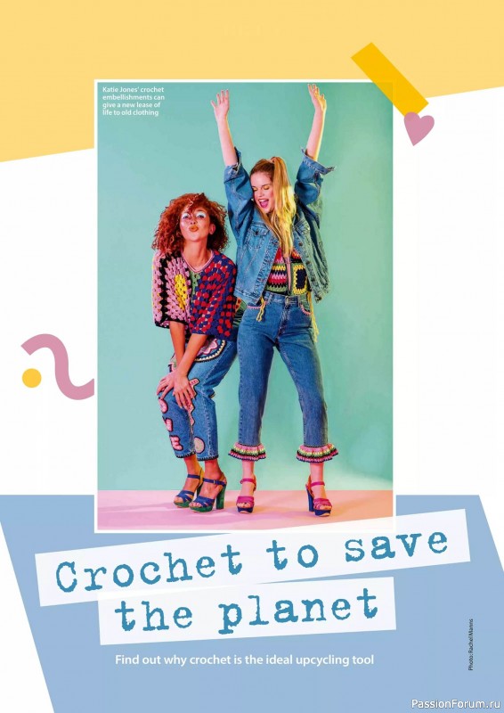 Вязаные проекты крючком в журнале «Simply Crochet №158 2025»
