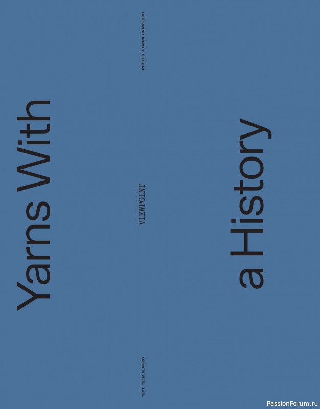 Вязаные проекты спицами в журнале «Laine Magazine №22 2024 Autumn»