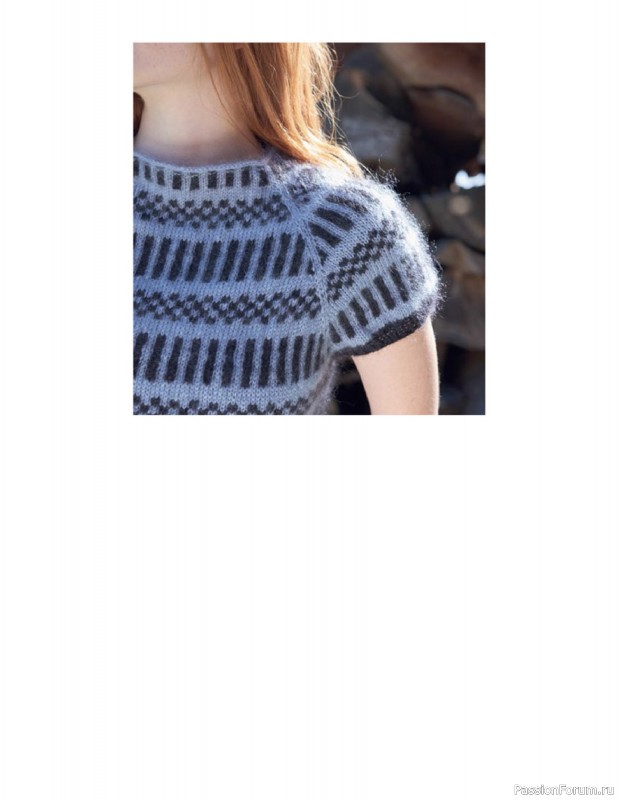 Вязаные проекты в книге «Fair Isle Fashion Knits»