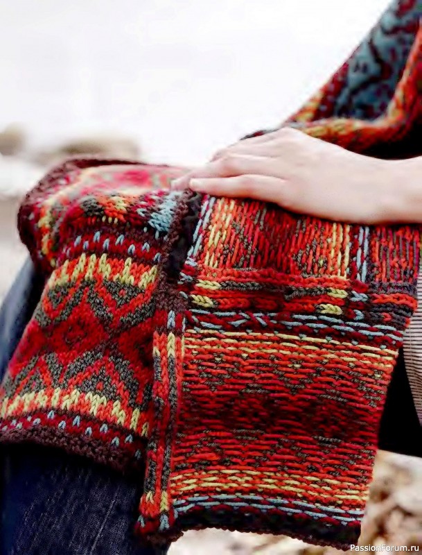 Вязаные проекты в книге «Fearless Fair Isle Knitting». Продолжение