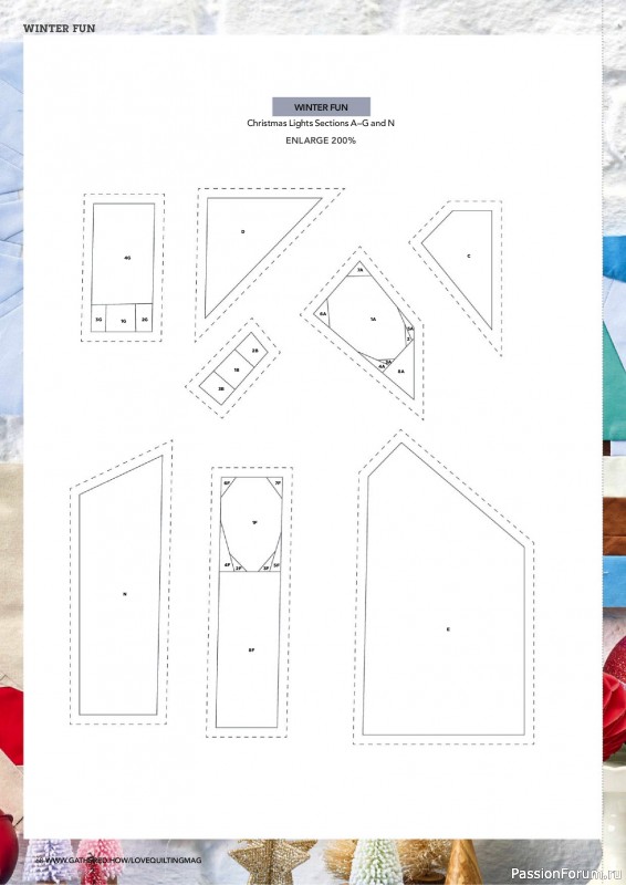 Коллекция проектов для рукодельниц в журнале &laquo;Love Patchwork & Quilting №158 2025&raquo;