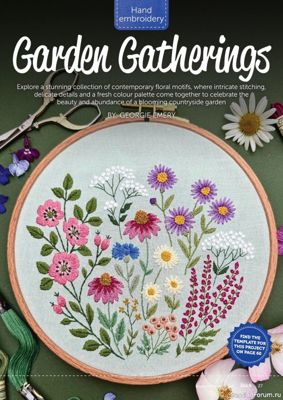Коллекция проектов для рукодельниц в журнале &laquo;Stitch Magazine №162 2026&raquo;