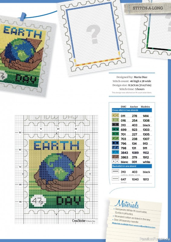 Коллекция вышивки в журнале &laquo;CrossStitcher №433 2026&raquo;