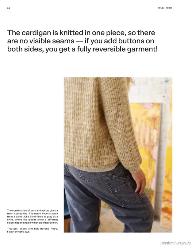 Вязаные модели в журнале «Laine Magazine №24 2025 Spring»