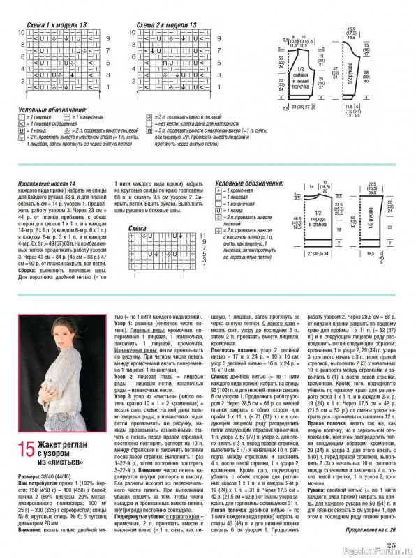 Вязаные модели в журнале «Сабрина №12 2023»