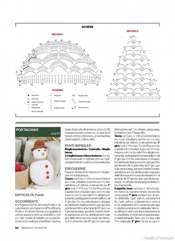 Вязаные проекты крючком в журнале «Profilo Uncinetto Speciale №6 2025»