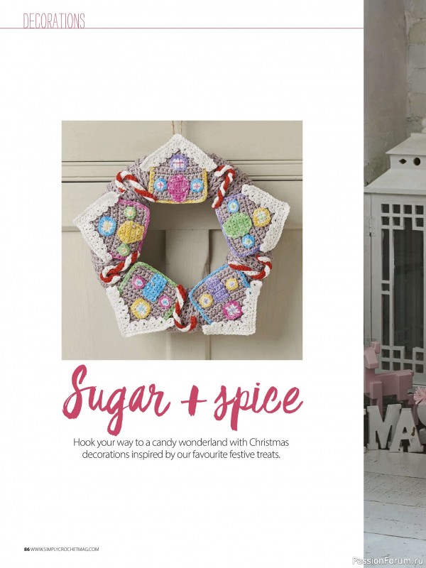 Вязаные проекты крючком в журнале «Your Crochet Christmas - 2025»