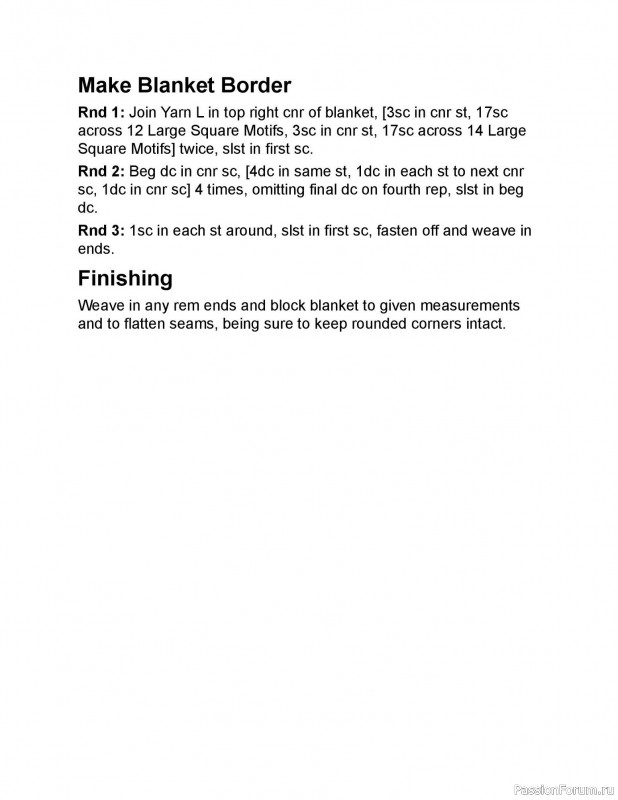 Вязаные проекты в книге «Crochet Modular Blankets». Продолжение