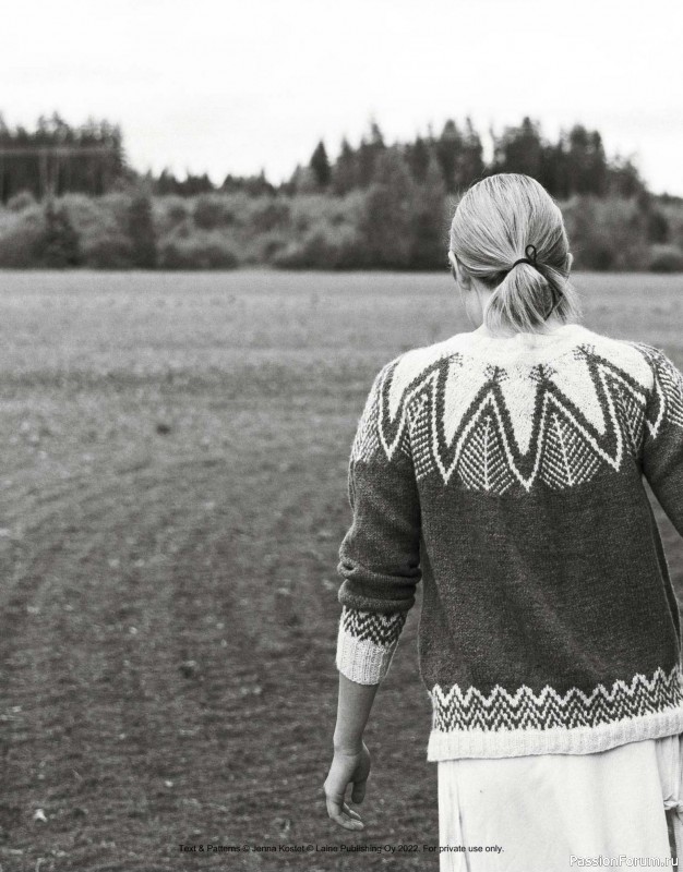 Вязаные проекты в книге «Knitted Kalevala». Продолжение