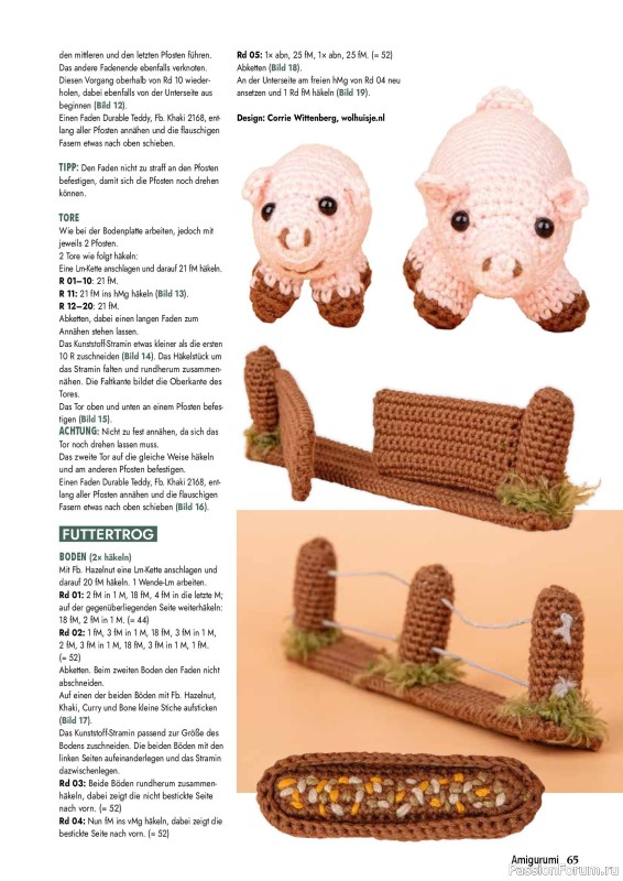 Вязаные проекты в журнале «Amigurumi Magazin №29 2026»