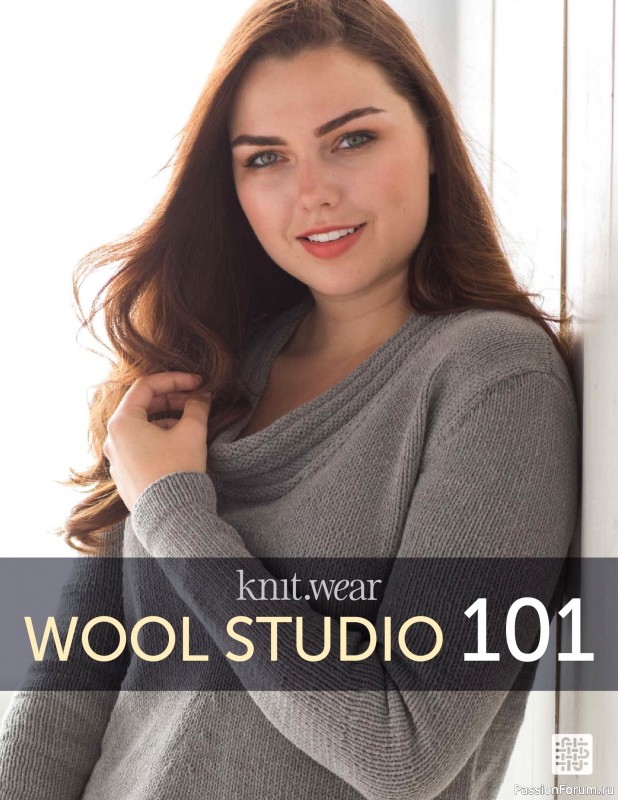 Вязаные проекты в журнале &laquo;Knit.Wear - Wool Studio Vol.101 2018&raquo;