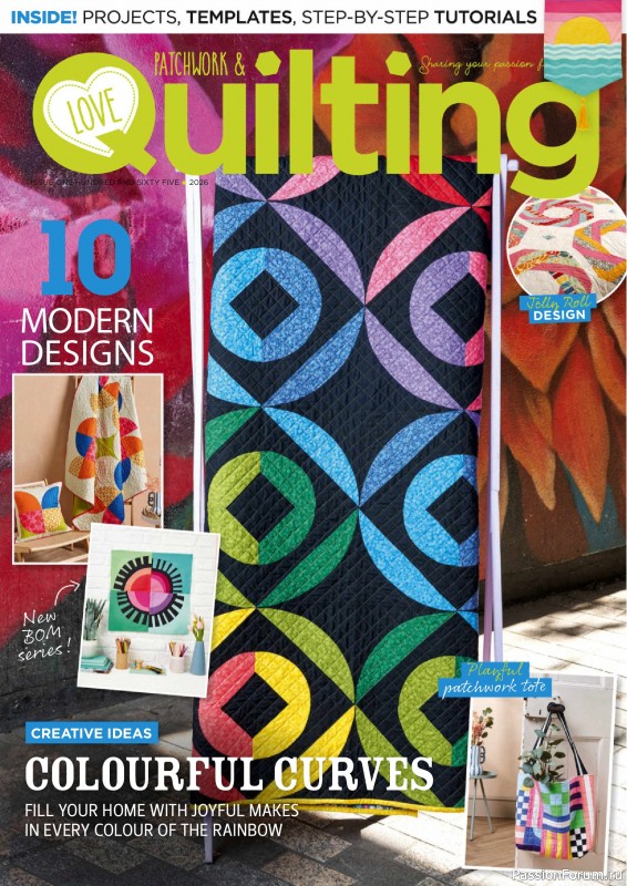 Коллекция проектов для рукодельниц в журнале «Love Patchwork & Quilting №165 2026»