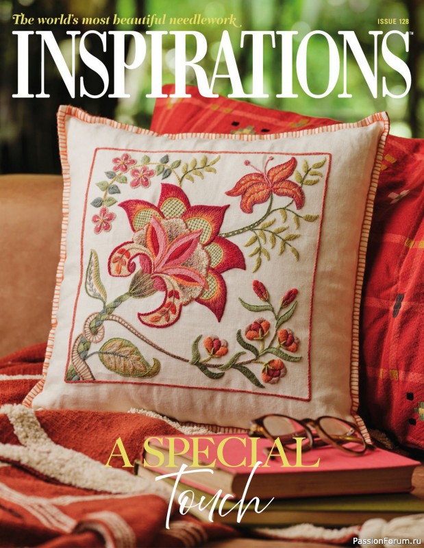 Коллекция вышивки в журнале &laquo;Inspirations №128 2025&raquo;