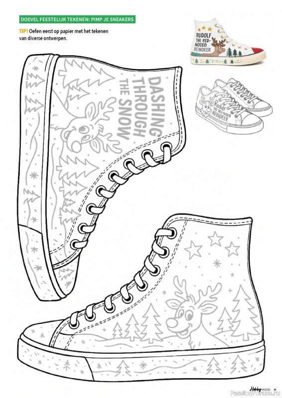 Коллекция проектов для рукодельниц в журнале «HobbyHandig №257 2025»