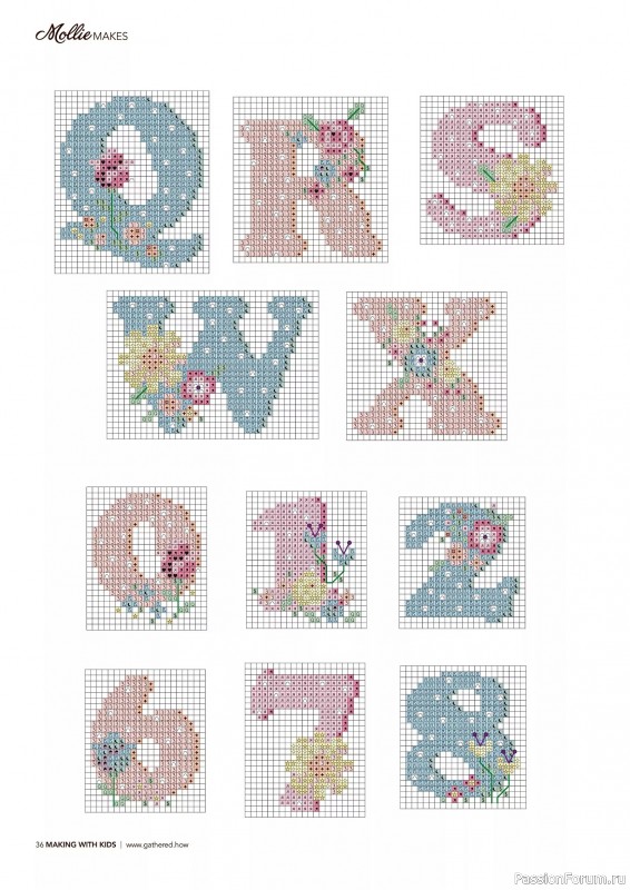 Коллекция проектов для рукодельниц в журнале «Mollie Makes – Making with Kids 2025»