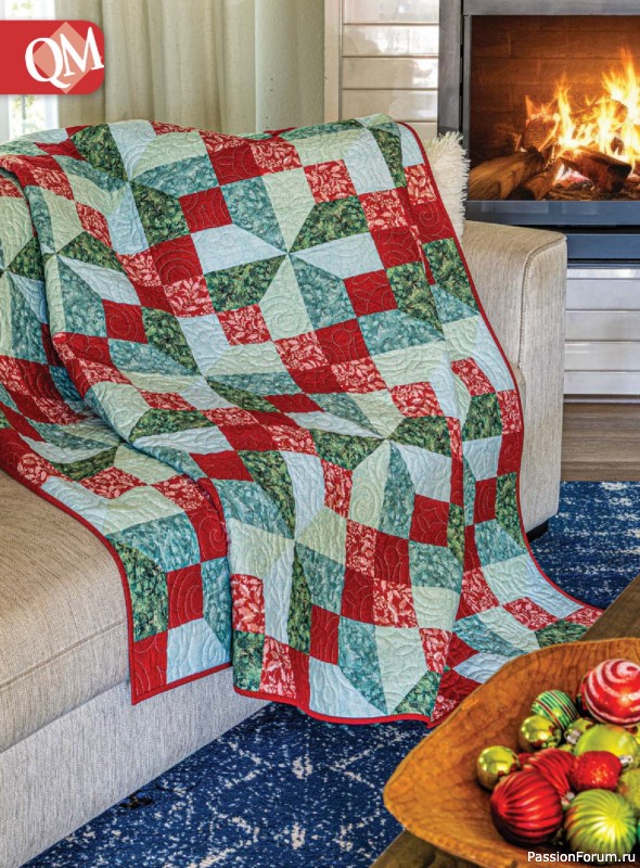 Коллекция проектов для рукодельниц в журнале «Quiltmaker - Winter 2026»