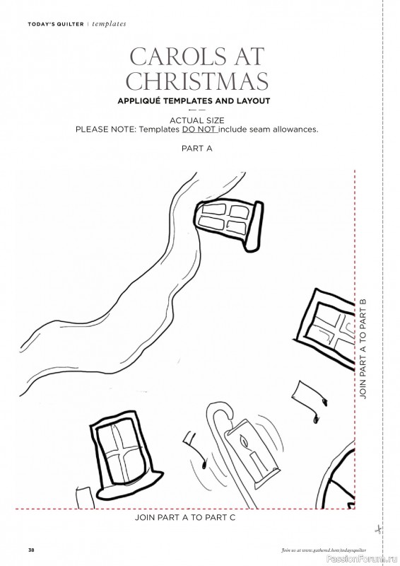 Коллекция проектов для рукодельниц в журнале «Todays Quilter №133 2025»
