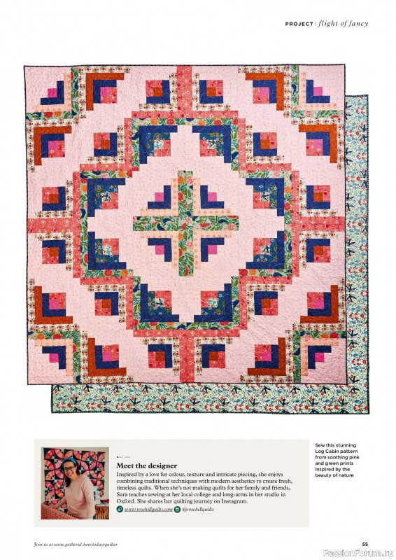 Коллекция проектов для рукодельниц в журнале &laquo;Todays Quilter №138 2026&raquo;