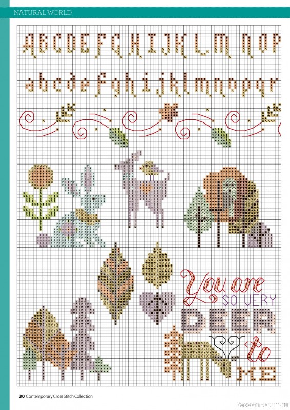 Коллекция вышивки в журнале «Ultimate CrossStitch Collection - Contemporary 2026»