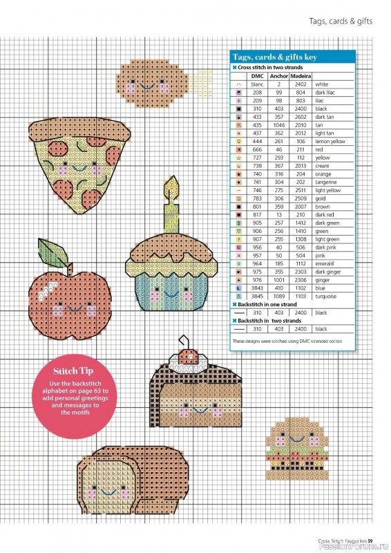 Коллекция вышивки в журнале «Cross Stitch Favourites №35 2023»