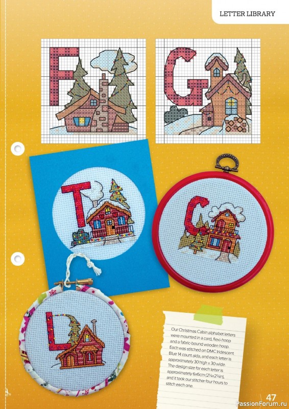 Коллекция вышивки в журнале «CrossStitcher №390 2022»