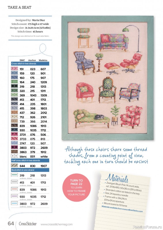 Коллекция вышивки в журнале «CrossStitcher №431 2026»