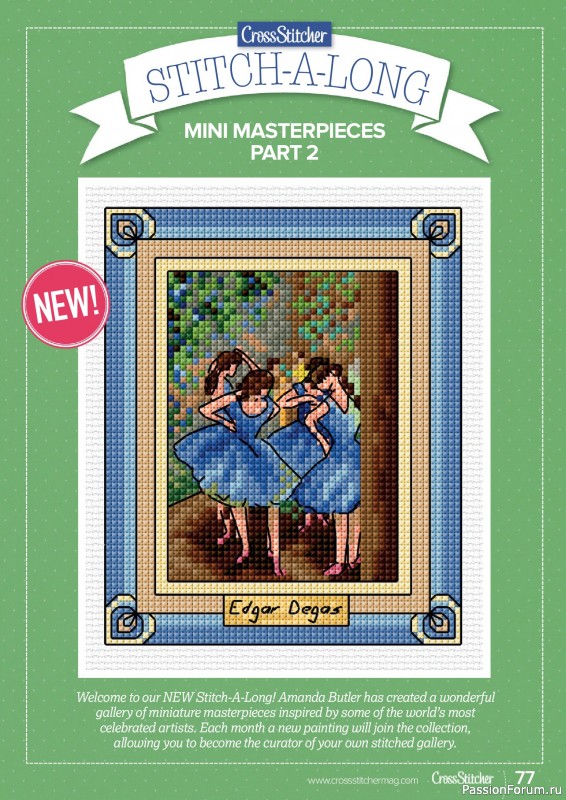 Коллекция вышивки в журнале «CrossStitcher №441 2026»