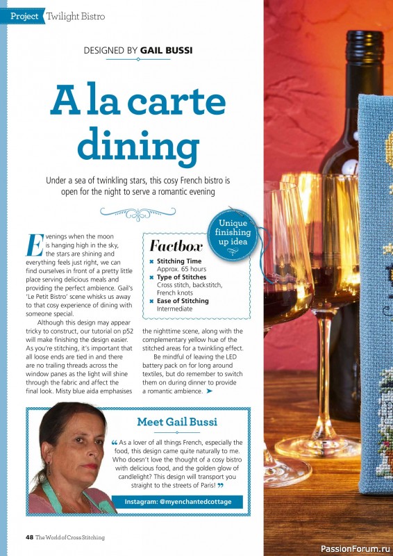 Коллекция вышивки в журнале &laquo;The World of Cross Stitching №371 2026&raquo;