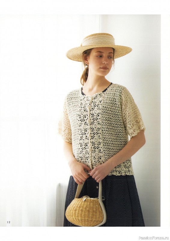 Вязаные модели в книге «Crochet Casual Wardrobe for Adults - 2024»