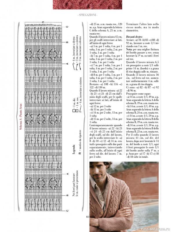 Вязаные модели в журнале &laquo;Piu Maglia №51 2025&raquo;