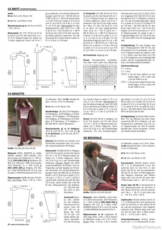Вязаные модели в журнале «Verena Stricktrends №4 2025»