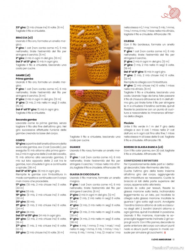 Вязаные проекты крючком в журнале «I Love Amigurumi №29 2025»