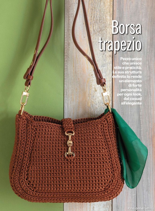 Вязаные проекты крючком в журнале «L'Uncinetto di Gio Plus №11 2025»