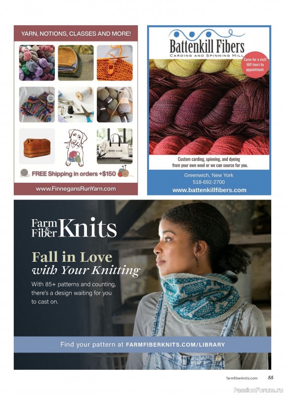 Вязаные проекты в журнале «Farm & Fiber Knits - Fall 2025»