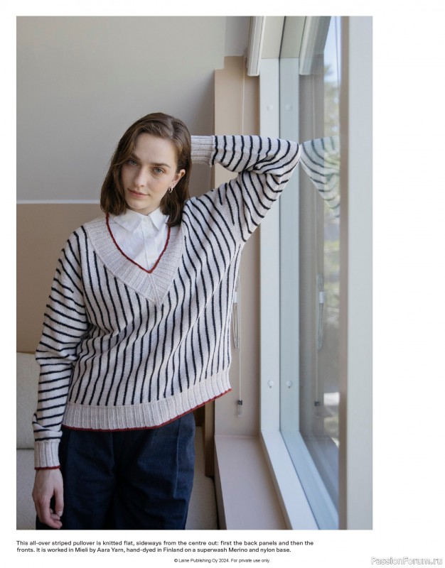 Вязаные проекты в журнале &laquo;Laine Nordic Knits 2024&raquo;