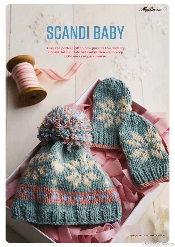 Вязаные проекты в журнале «Mollie Makes Special - Gorgeous Knits 2024»