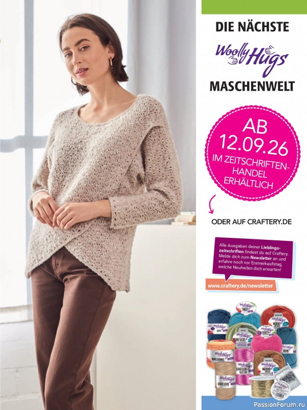Вязаные проекты в журнале &laquo;Woolly Hugs Maschenwelt №4 2026&raquo;