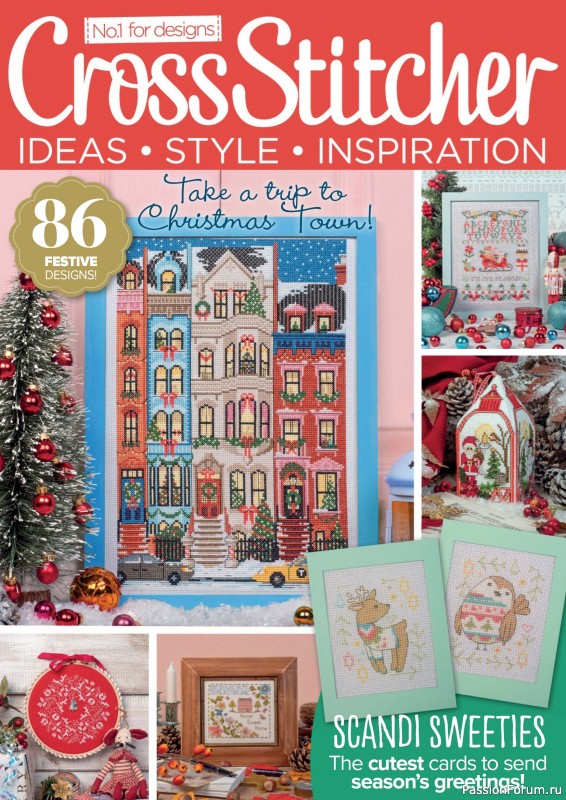 Коллекция вышивки в журнале &laquo;CrossStitcher №428 2025&raquo;