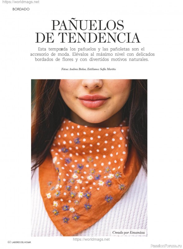 Коллекция проектов для рукодельниц в журнале &laquo;Labores del hogar №793 2025&raquo;