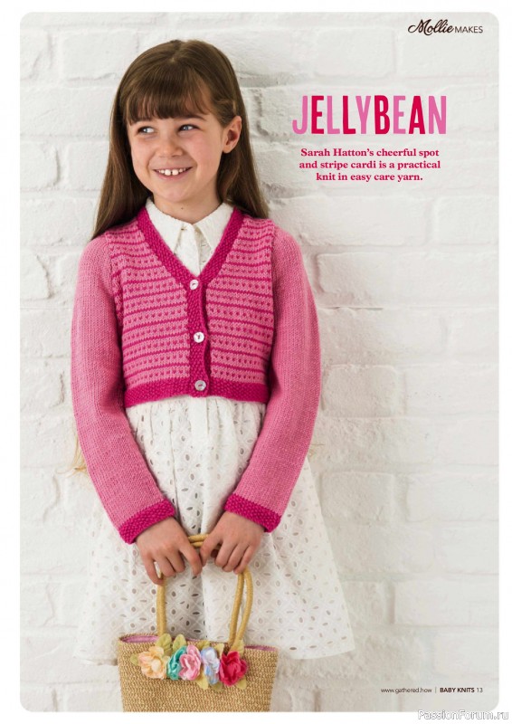 Коллекция проектов для рукодельниц в журнале «Mollie Makes Presents - Gorgeous Knits for Tots 2025»