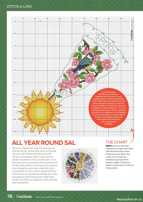 Коллекция вышивки в журнале «CrossStitcher №420 2025»