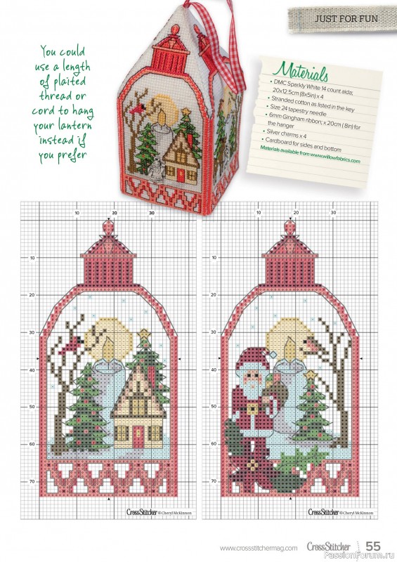 Коллекция вышивки в журнале «CrossStitcher №428 2025»