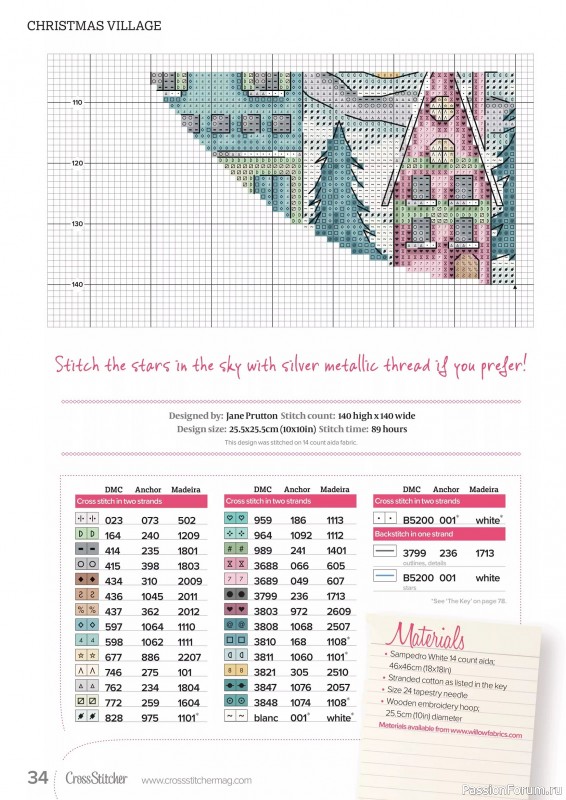 Коллекция вышивки в журнале «CrossStitcher №429 2025»