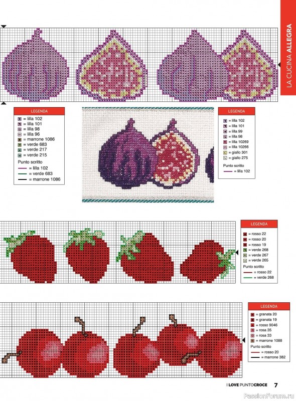 Коллекция вышивки в журнале «I Love Punto Croce Speciale №10 2022»